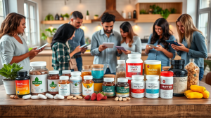 광고성 건강 정보 건강 보조제와 영양제 추천