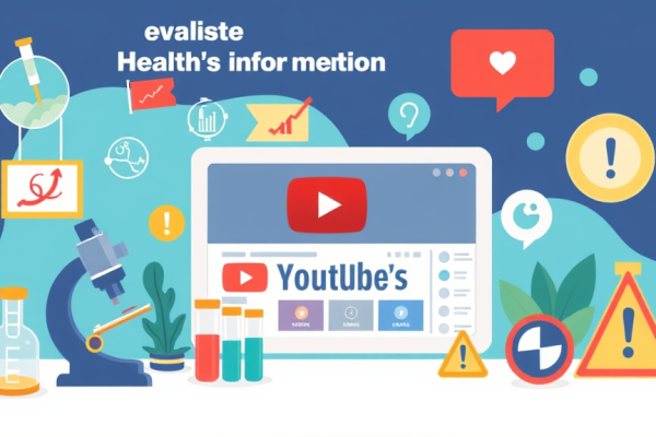 유튜브 건강 정보의 신뢰성과 과학적 근거 분석