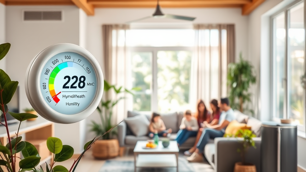 습도 관리가 건강과 실내 공기 질에 미치는 영향