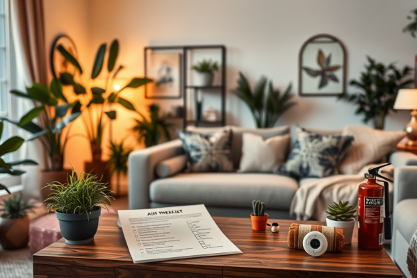 집 안 환경 점검 체크리스트 공기 질과 안전 점검 방법