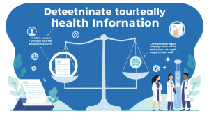 신뢰할 수 있는 건강 정보 구별법