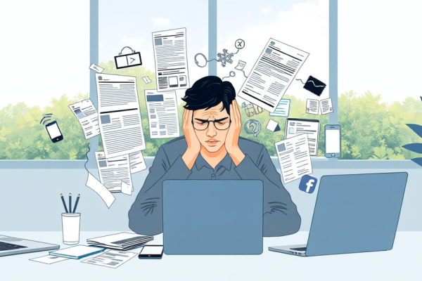 정보 과부하 증상과 해결 방법 이해하고 극복하기