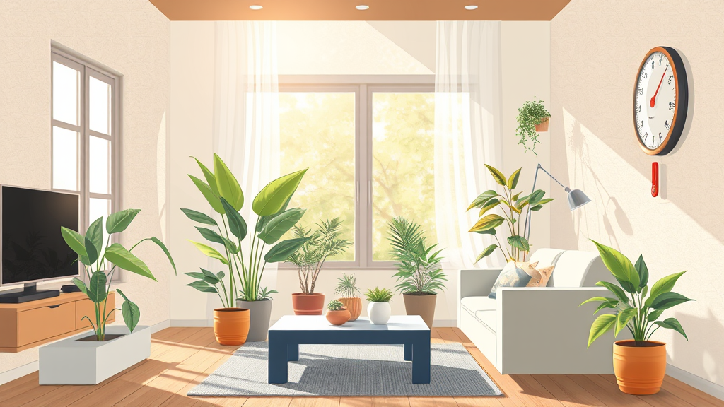 실내 환경이 면역력에 미치는 영향 공기 질, 온도, 습도의 중요성