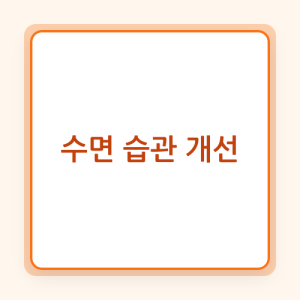 Read more about the article 과학적 근거 기반의 수면 습관 개선 전략 및 핵심 원리 분석